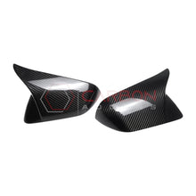 M-Style Real Carbon Fiber Side Mirror Covers for 2024+ Ford Mustang