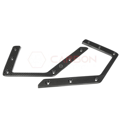 Real Carbon Fiber Front Door Storage Pocket Net Frame For 2021–2025 Ford Bronco | Direct Replacement
