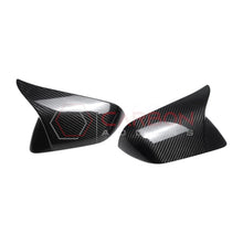 Exterior Carbon Fiber M Style Mirror Covers For Mustang 2015-2023