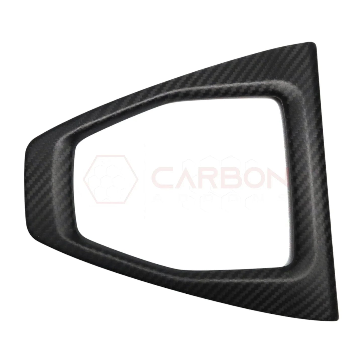 Real Carbon Fiber Gear Shifter Trim Cover for 2024+ Ford Mustang
