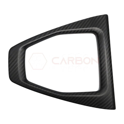 Real Carbon Fiber Gear Shifter Trim Cover for 2024+ Ford Mustang
