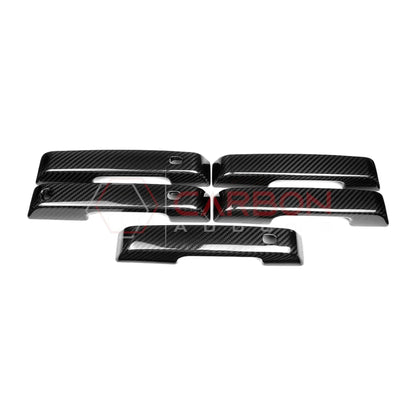 Real Carbon Fiber Exterior Door Handle Covers For 2021+ Ford Bronco
