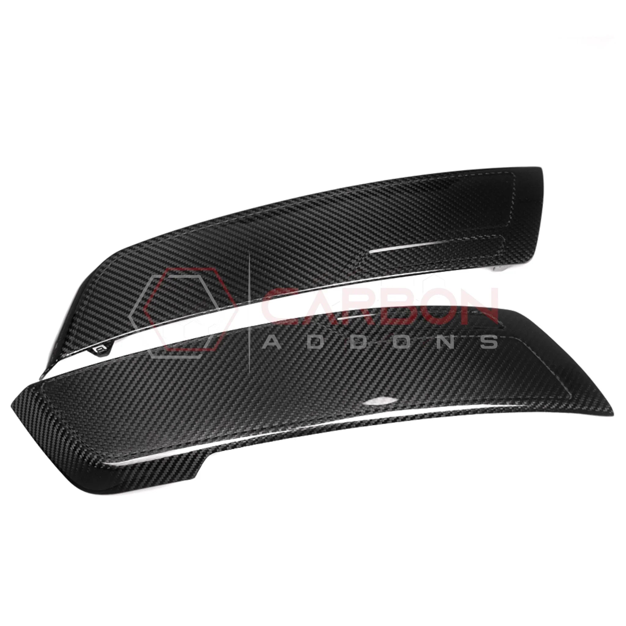 2021–2024 Ford Bronco Raptor Rear Wheel Fender Flare Real Carbon Fiber Trim Insert