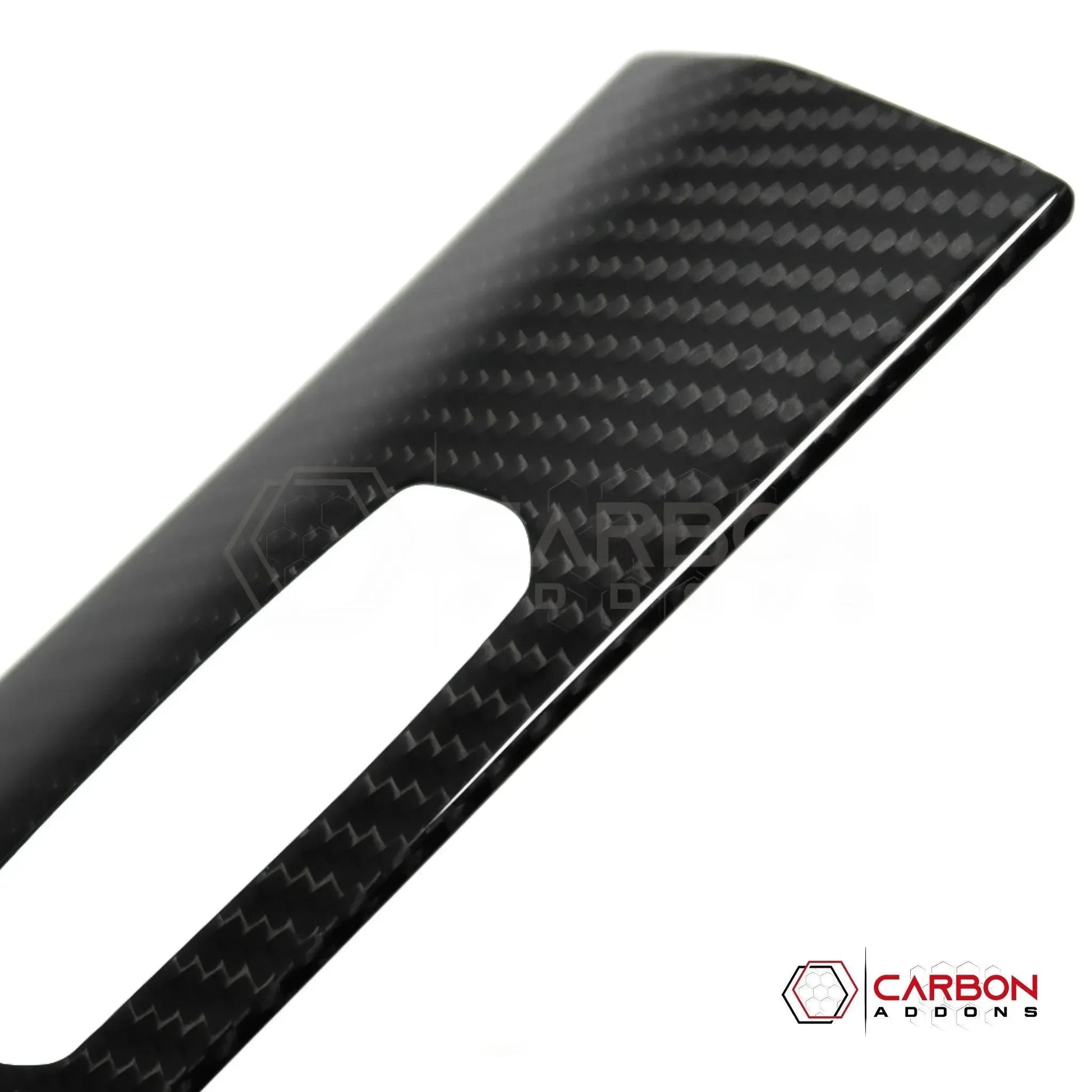 C8 Corvette Real Carbon Fiber HUD Button Control Trim Cover | Interior Upgrade (2020–2027)