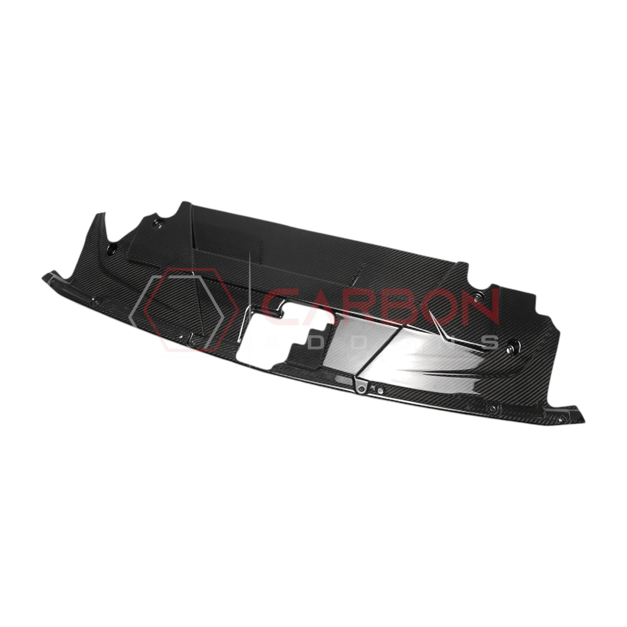 2024+ S650 Mustang Radiator Shroud Carbon Fiber Cover | Direct Replacement