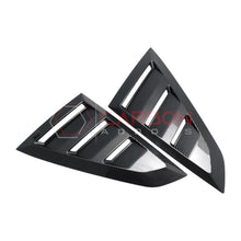 2024+ S650 Mustang Rear Quarter Window Louvers - ABS Plastic
