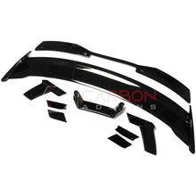 2024+ S650 Mustang Dark Horse Style Glossy Black ABS Spoiler with Gurney Flap