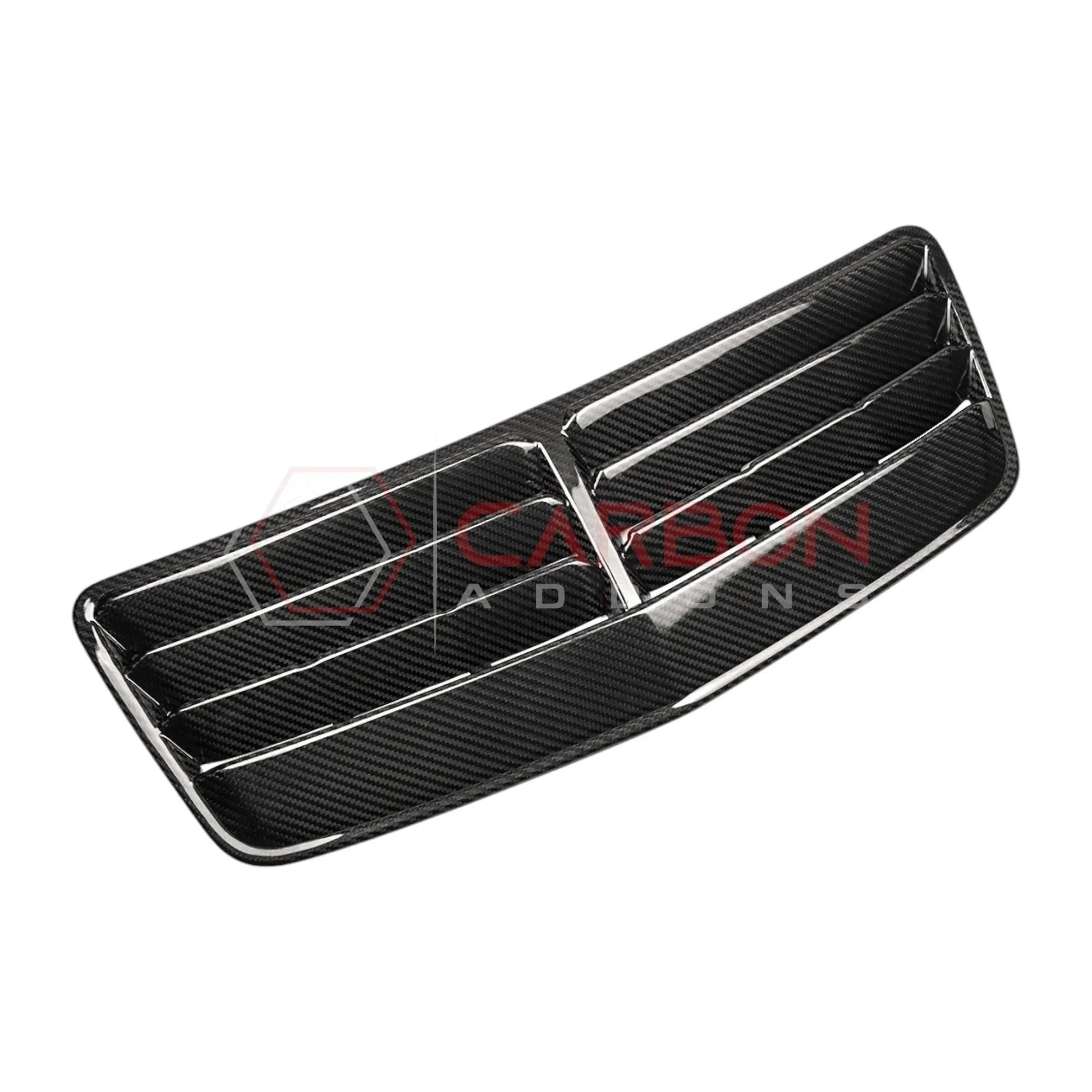 OEM-Style Direct Replacement Carbon Fiber Hood Vent for 2024+ Ford Mustang