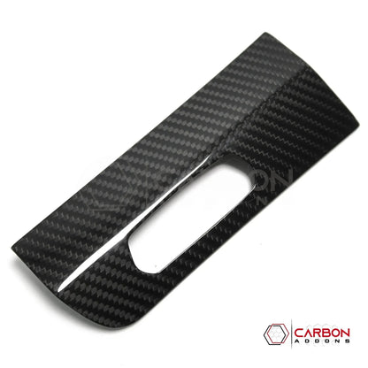 C8 Corvette Real Carbon Fiber HUD Button Control Trim Cover | Interior Upgrade (2020–2027)