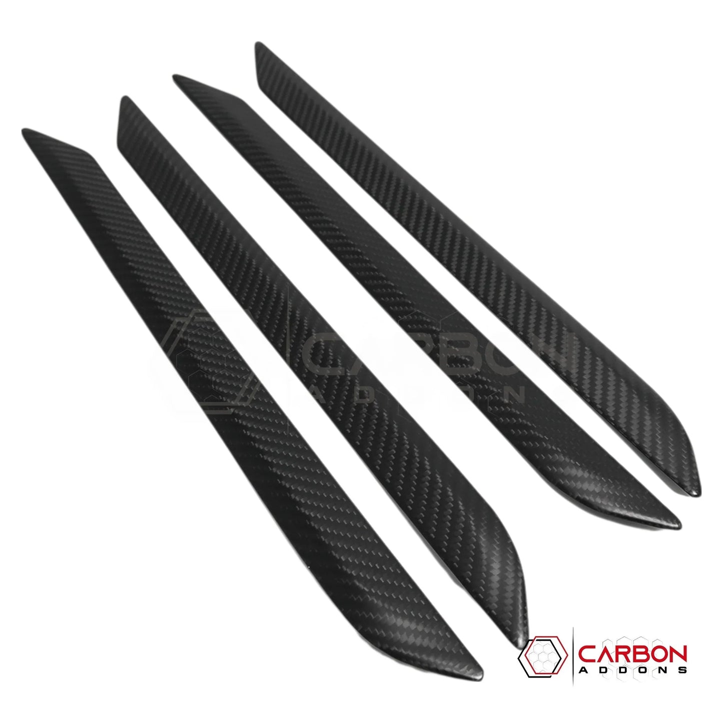 2019+ RAM 1500/TRX/RHO Interior Door Panel Trim Hard Carbon Fiber Cover