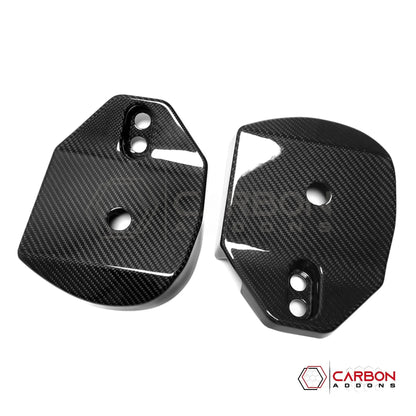 C8 Corvette Real Carbon Fiber Rear Strut Tower Covers | Engine bay Upgrades (2020-2027)
