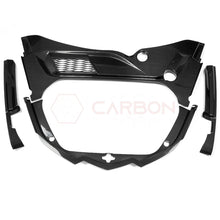 C8 Corvette Real Carbon Fiber Front Trunk/Frunk Replacement Trim Panels