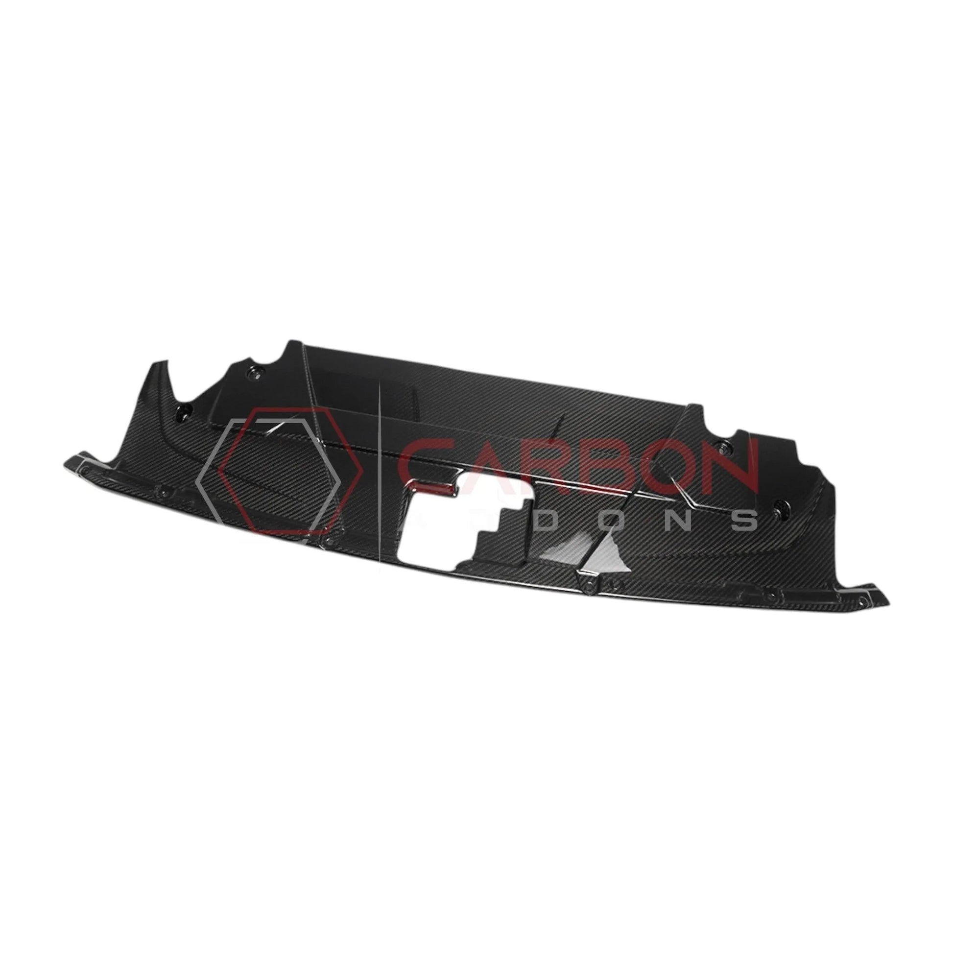 2024+ S650 Mustang Radiator Shroud Carbon Fiber Cover | Direct Replacement