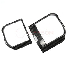 2021–Up Ford F-150 Carbon Fiber Dashboard AC Vent Trim Covers – 2pcs Set