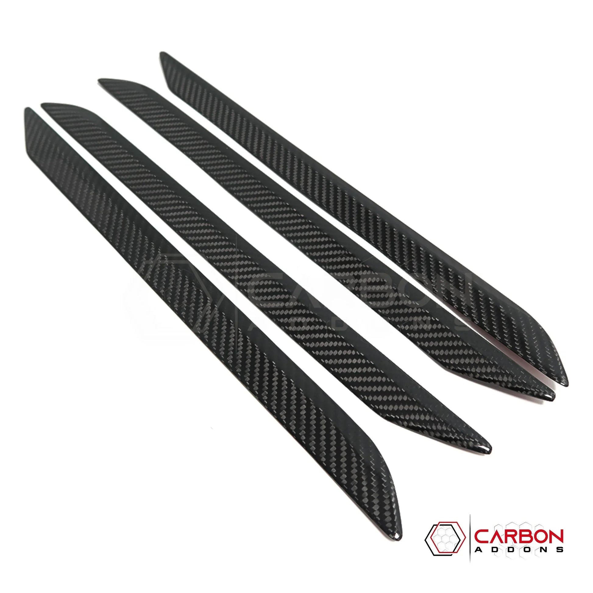 2019+ RAM 1500/TRX/RHO Interior Door Panel Trim Hard Carbon Fiber Cover