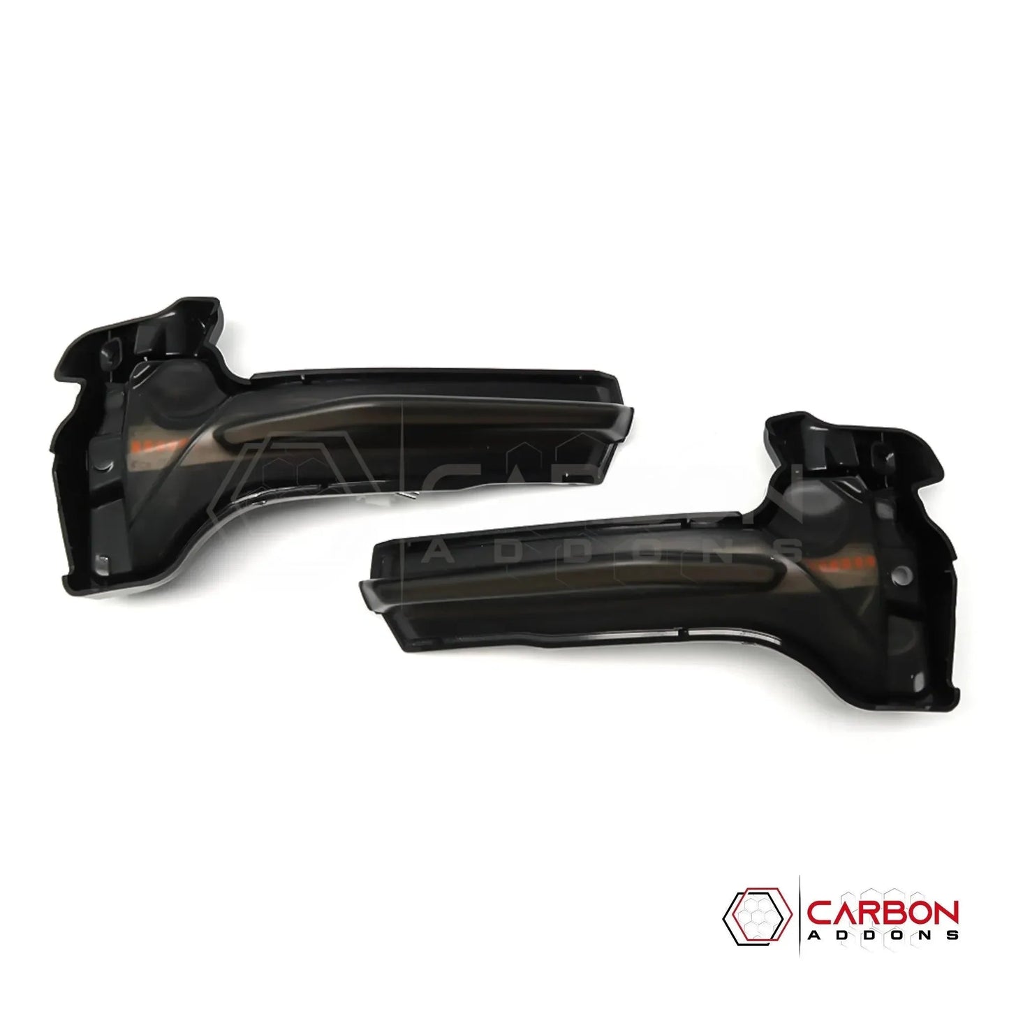 C8 Corvette Smoked Sequential LED Mirror Cap Turn Signals | Plug-and-Play Upgrade (2020–2027)