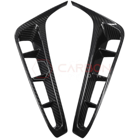 C8 Corvette Z06 Carbon Fiber Rear Bumper Side Vent Cover