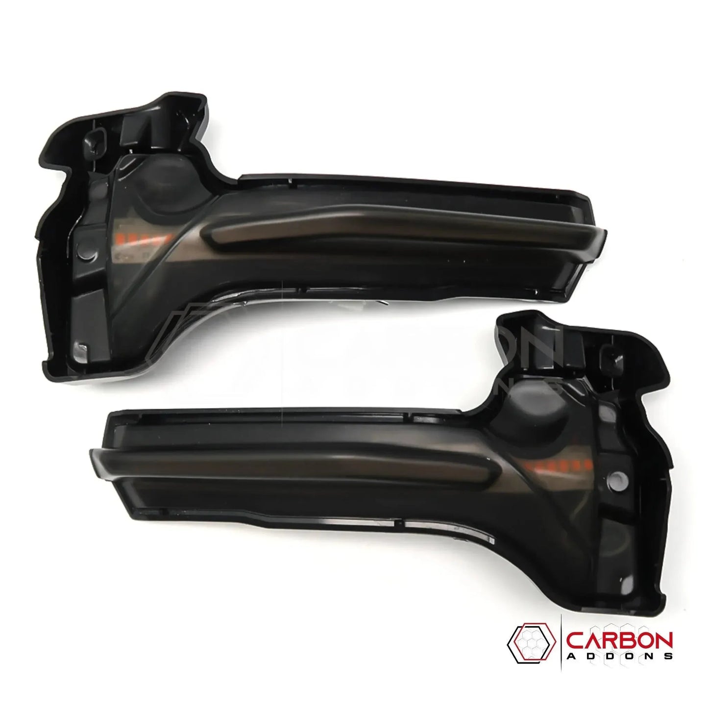 C8 Corvette Smoked Sequential LED Mirror Cap Turn Signals | Plug-and-Play Upgrade (2020–2027)