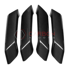 2021+ Bronco Real Carbon Fiber Interior Lower Door Handle Trim Covers
