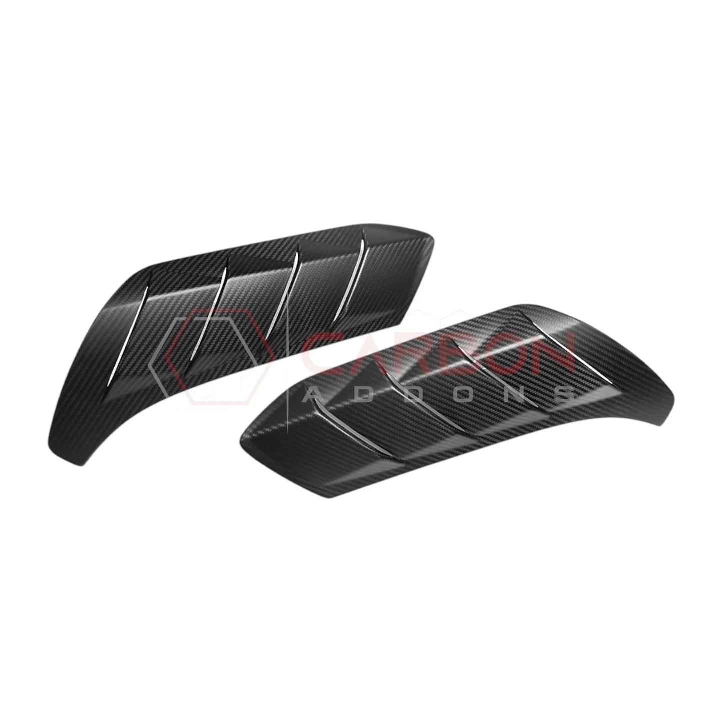 Real Carbon Fiber Fender Vent Trim Covers For 2021+ Bronco Raptor