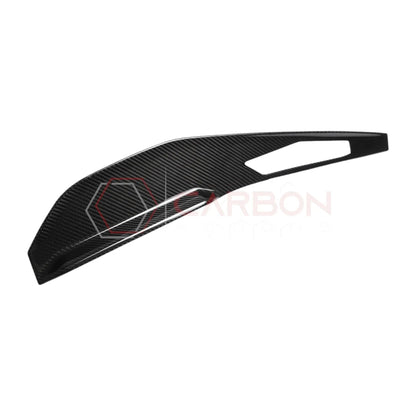 Real Carbon Fiber Dashboard Screen Surround Trim Cover for 2024+ Ford Mustang