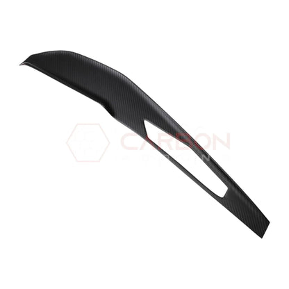 Real Carbon Fiber Dashboard Screen Surround Trim Cover for 2024+ Ford Mustang