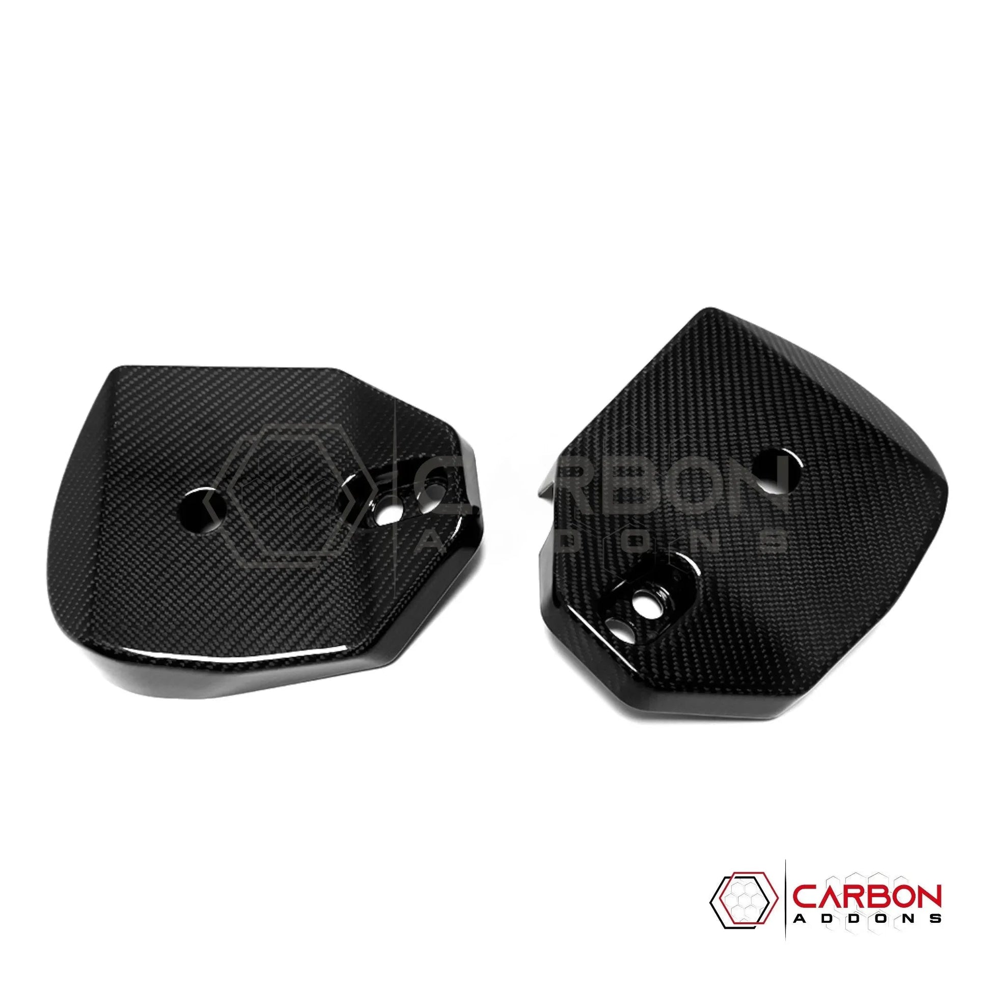 C8 Corvette Real Carbon Fiber Rear Strut Tower Covers | Engine bay Upgrades (2020-2027)