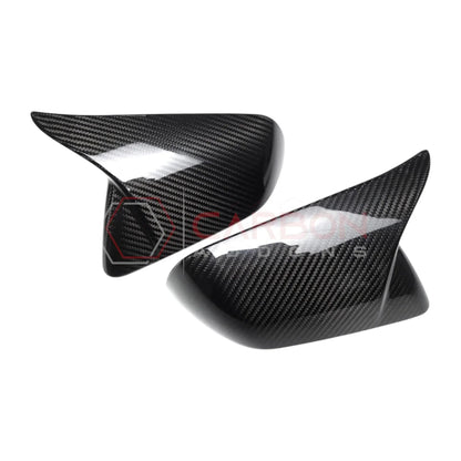 Exterior Carbon Fiber M Style Mirror Covers For Mustang 2015-2023
