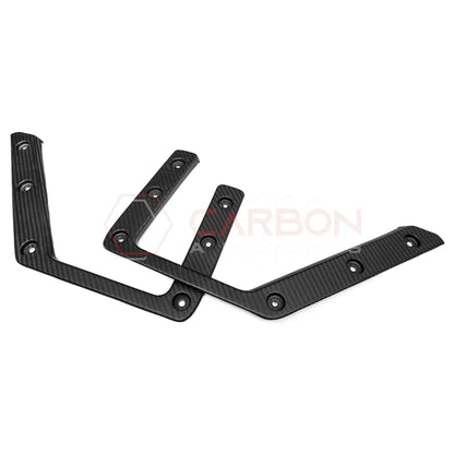 Real Carbon Fiber Front Door Storage Pocket Net Frame For 2021–2025 Ford Bronco | Direct Replacement