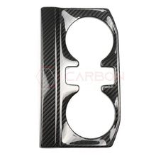 2021–2024 Ford F-150 Real Carbon Fiber Rear Center Console Cup Holder Trim Bezel