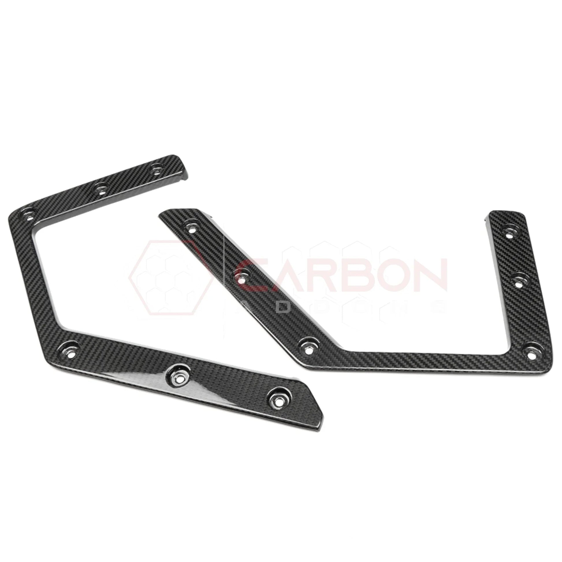 Real Carbon Fiber Front Door Storage Pocket Net Frame For 2021–2025 Ford Bronco | Direct Replacement