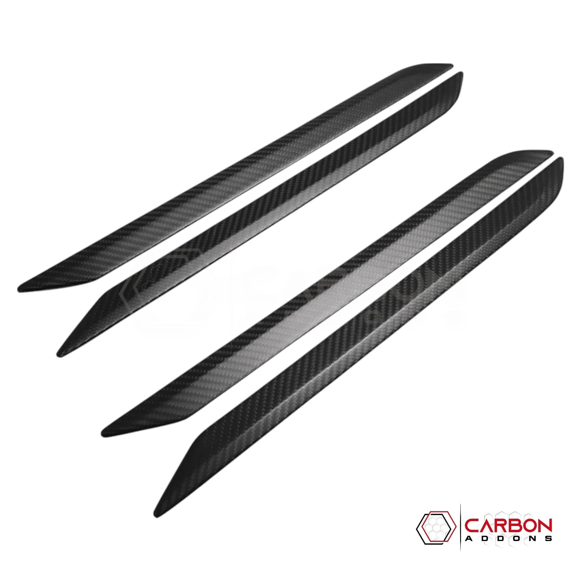 2019+ RAM 1500/TRX/RHO Interior Door Panel Trim Hard Carbon Fiber Cover