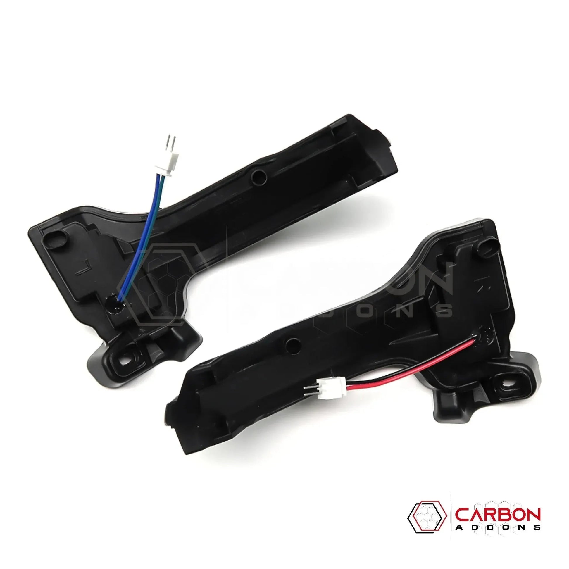 C8 Corvette Smoked Sequential LED Mirror Cap Turn Signals | Plug-and-Play Upgrade (2020–2027)