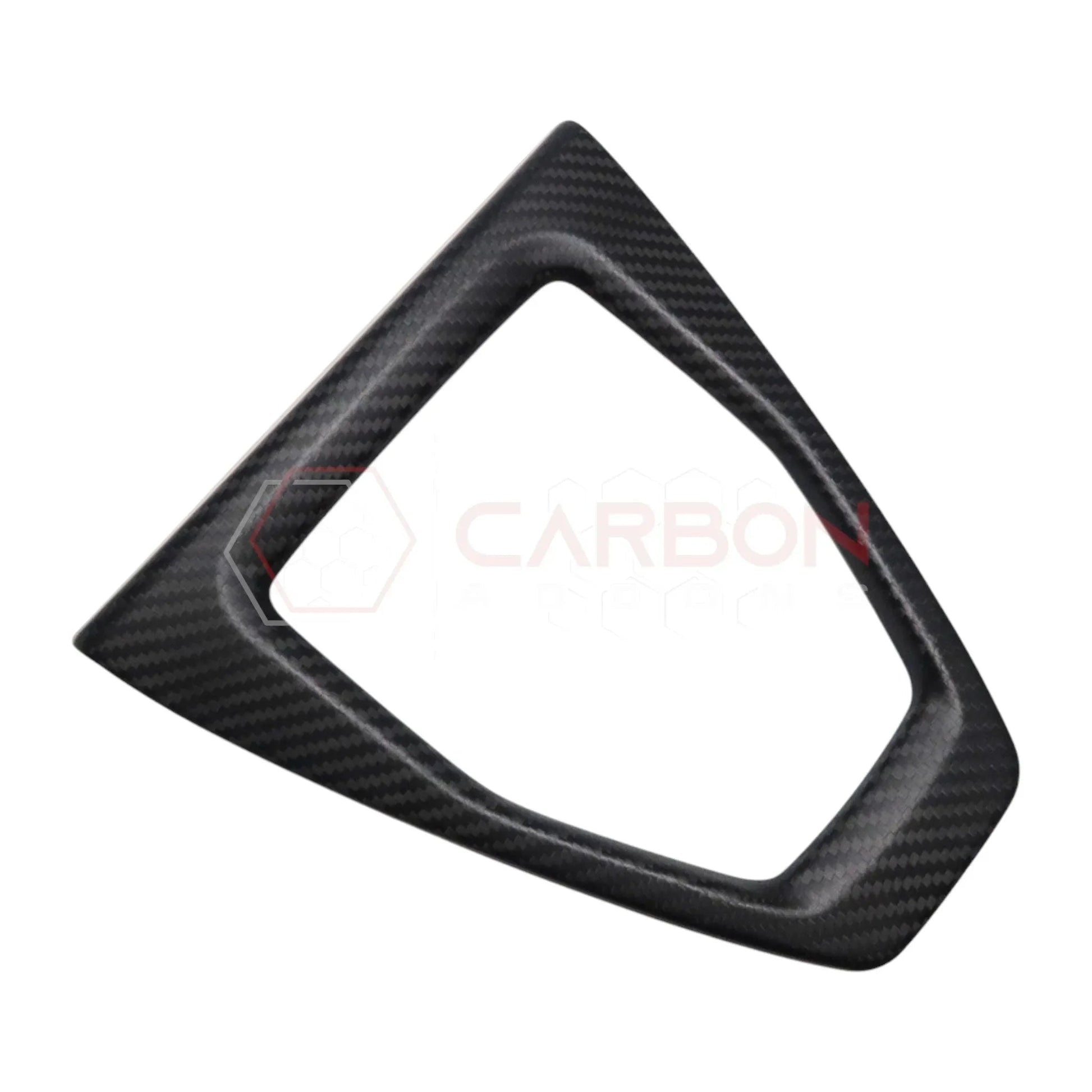 Real Carbon Fiber Gear Shifter Trim Cover for 2024+ Ford Mustang