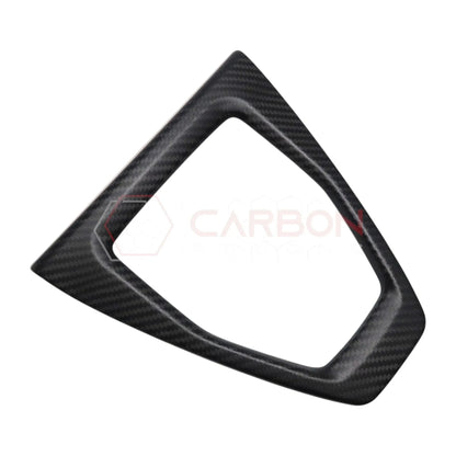 Real Carbon Fiber Gear Shifter Trim Cover for 2024+ Ford Mustang