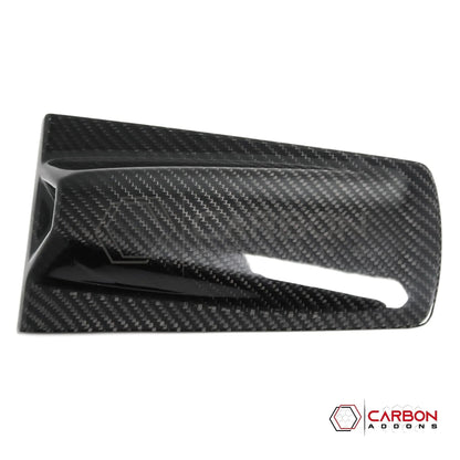 C8 Corvette Convertible Carbon Fiber Rear Decklid Camera Trim Cover | Exterior Upgrade (2020–2026))