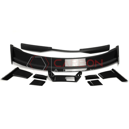 2024+ S650 Mustang Dark Horse Style Glossy Black ABS Spoiler with Gurney Flap