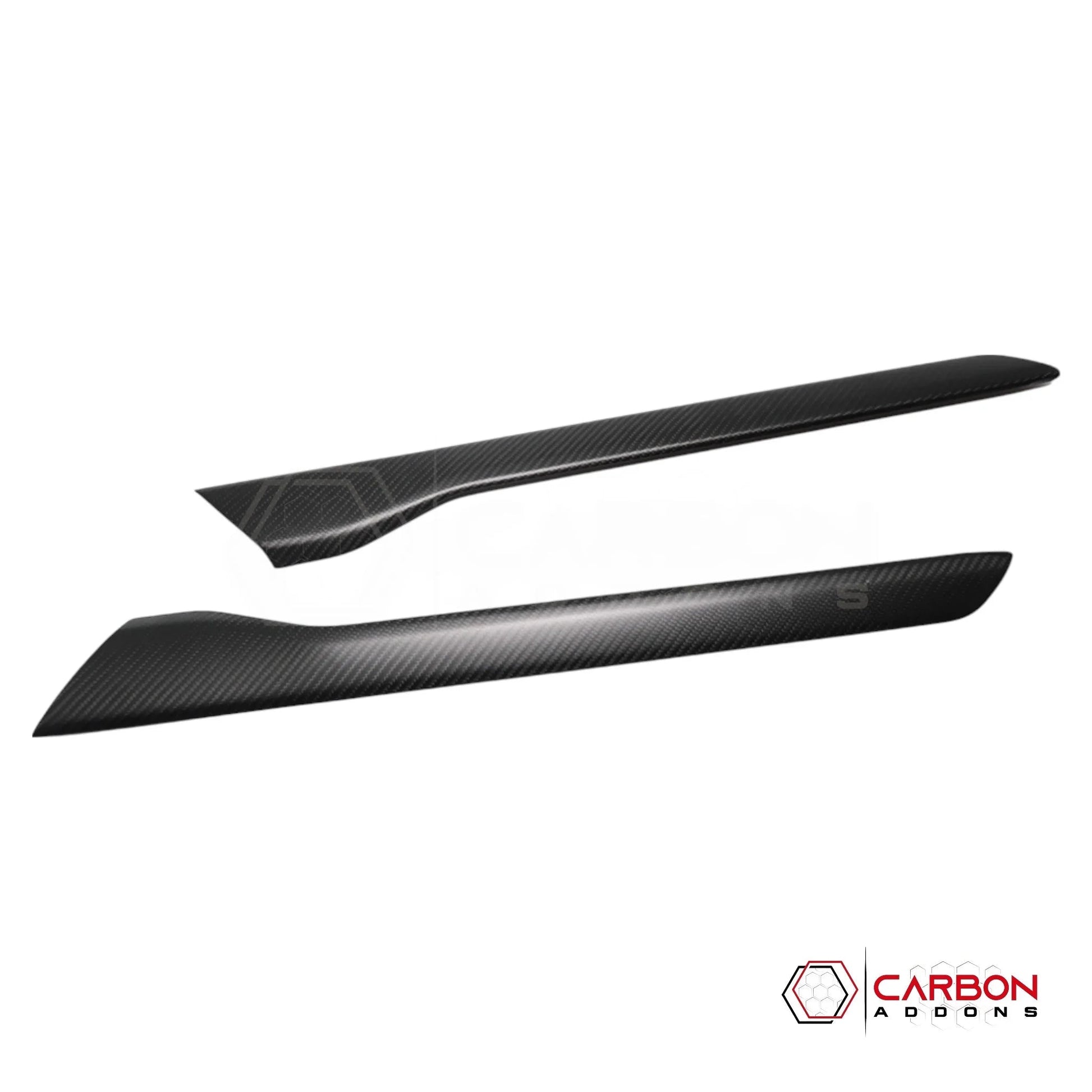 2019+ RAM 1500/TRX/RHO Center Console Side Trim Hard Carbon Fiber Cover