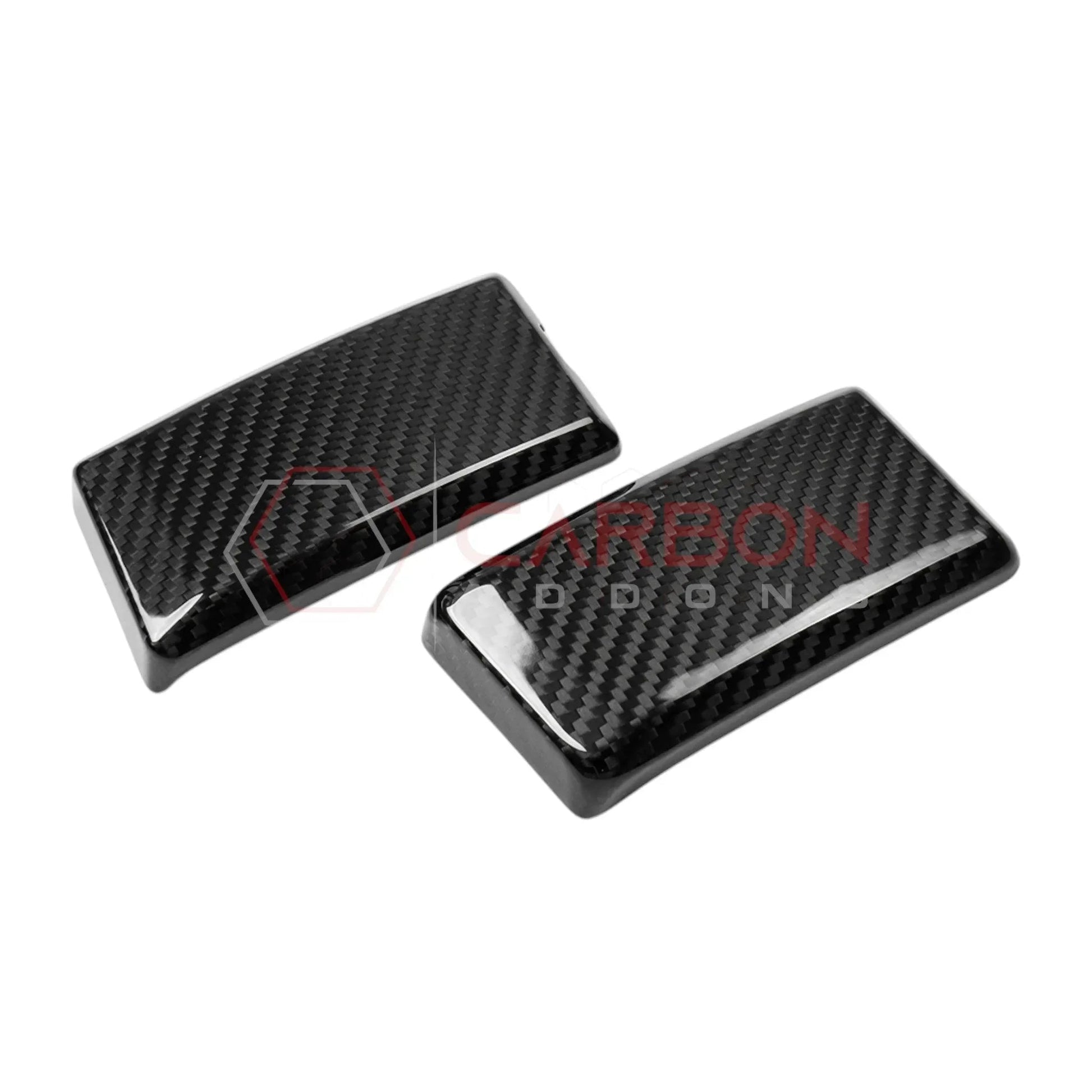 Real Carbon Fiber Front Roof Rack Mount Cover Trim Covers For 2021+ Bronco