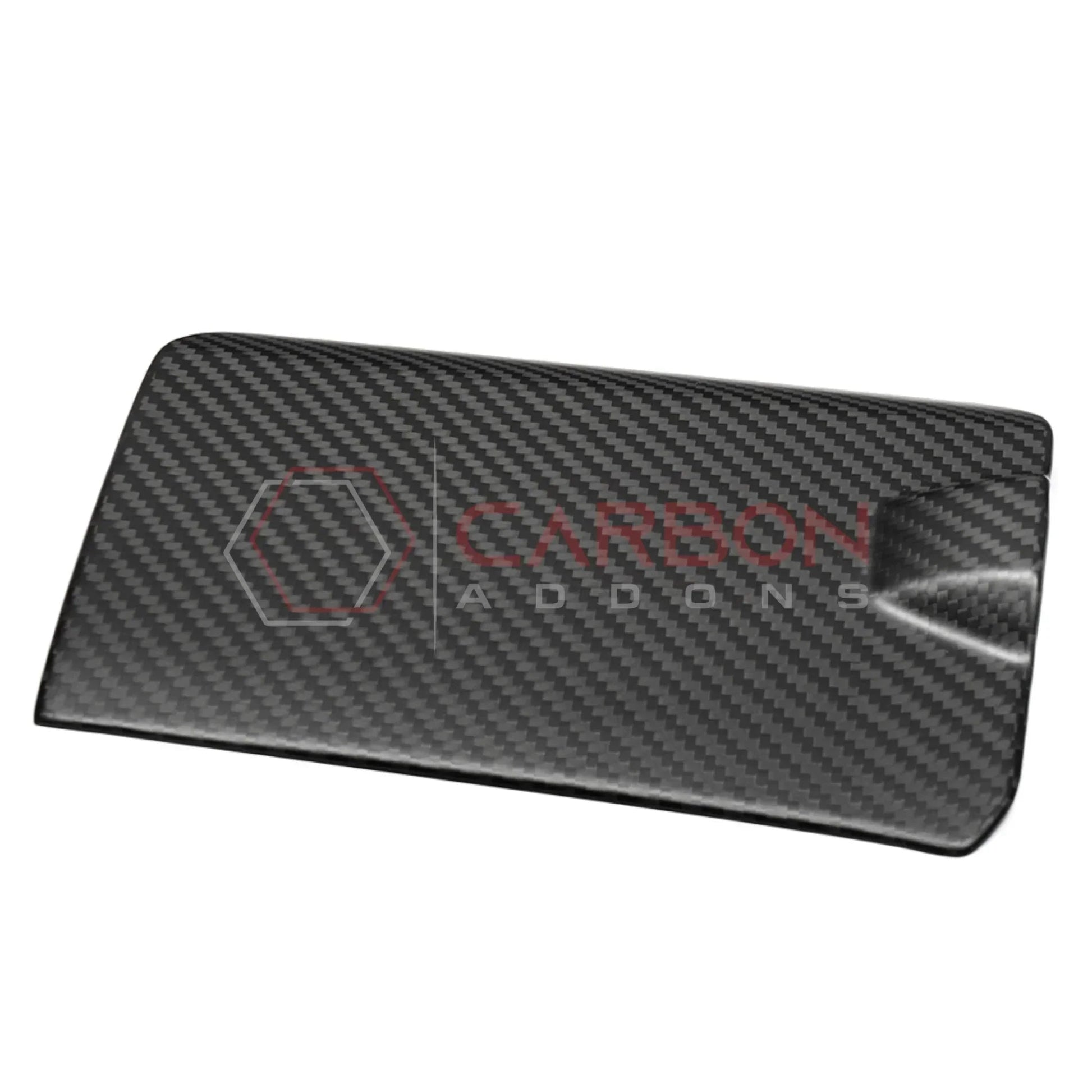 Real Carbon Fiber Gas Cap Cover For 2021–2026 Ford Bronco Raptor | Matte or Glossy Finish