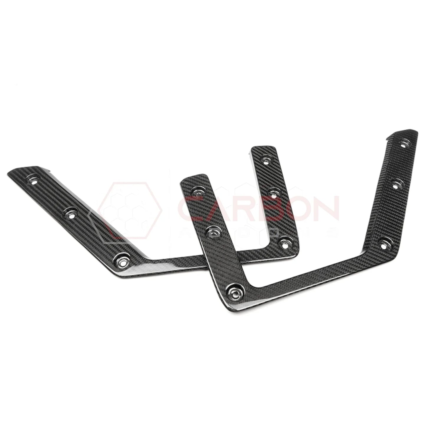 Real Carbon Fiber Front Door Storage Pocket Net Frame For 2021–2025 Ford Bronco | Direct Replacement