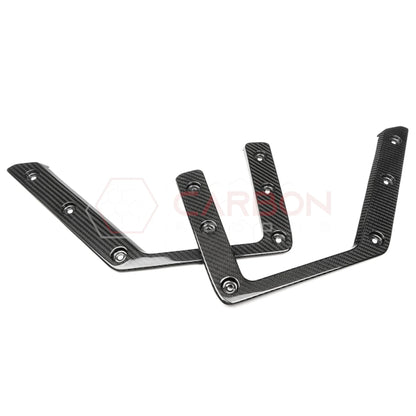 Real Carbon Fiber Front Door Storage Pocket Net Frame For 2021–2025 Ford Bronco | Direct Replacement