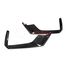 Real Carbon Fiber Lower Fog Light Trim Covers for 2024+ Ford Mustang Dark Horse