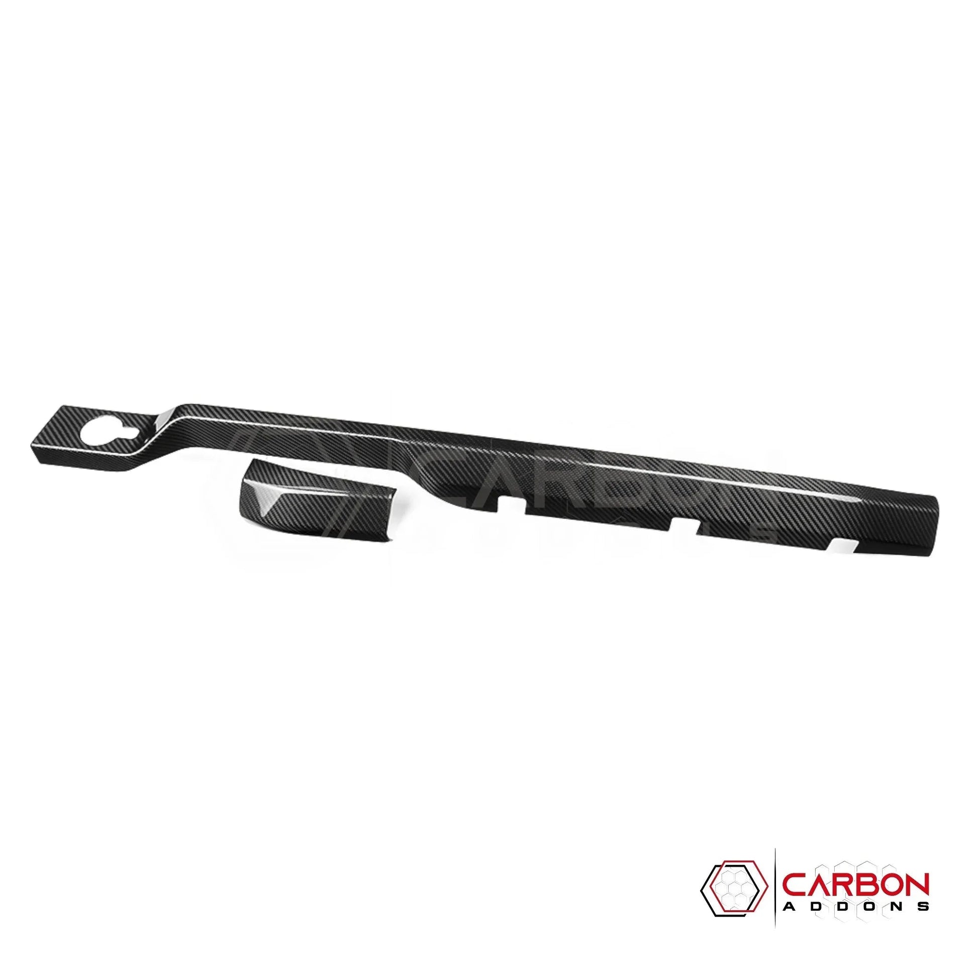 Real Carbon Fiber Lower Dashboard Trim Cover For 2021+ Bronco
