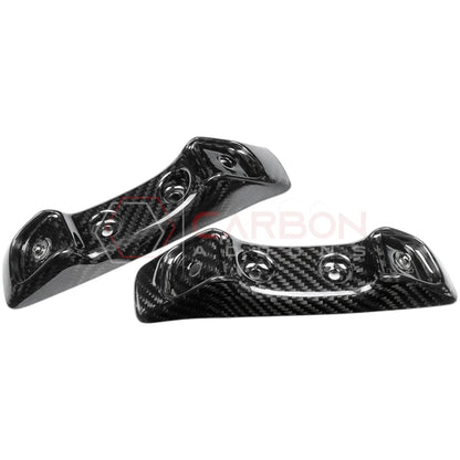 C8 Corvette Real Carbon Fiber Seat Belt Holder Buckle Replacements | GT2 & Competition Sport Seats (2020–Present)