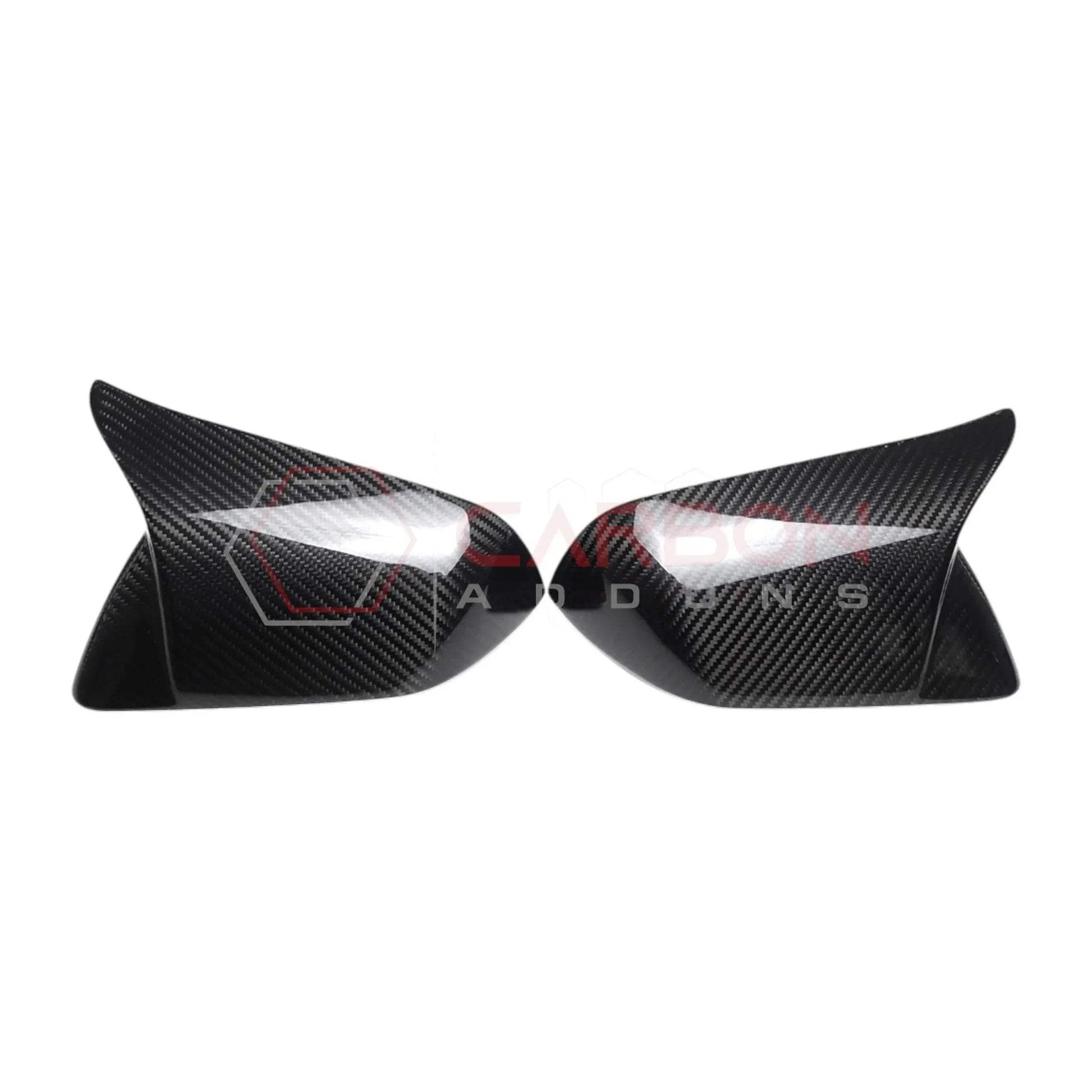 M-Style Real Carbon Fiber Side Mirror Covers for 2024+ Ford Mustang