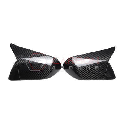 M-Style Real Carbon Fiber Side Mirror Covers for 2024+ Ford Mustang