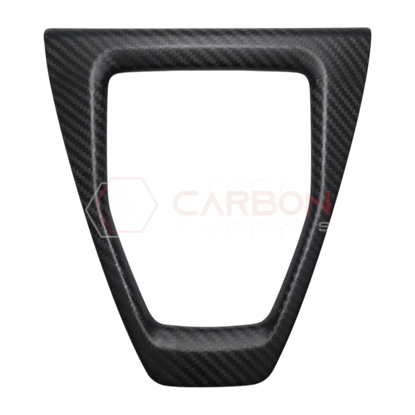 Real Carbon Fiber Gear Shifter Trim Cover for 2024+ Ford Mustang