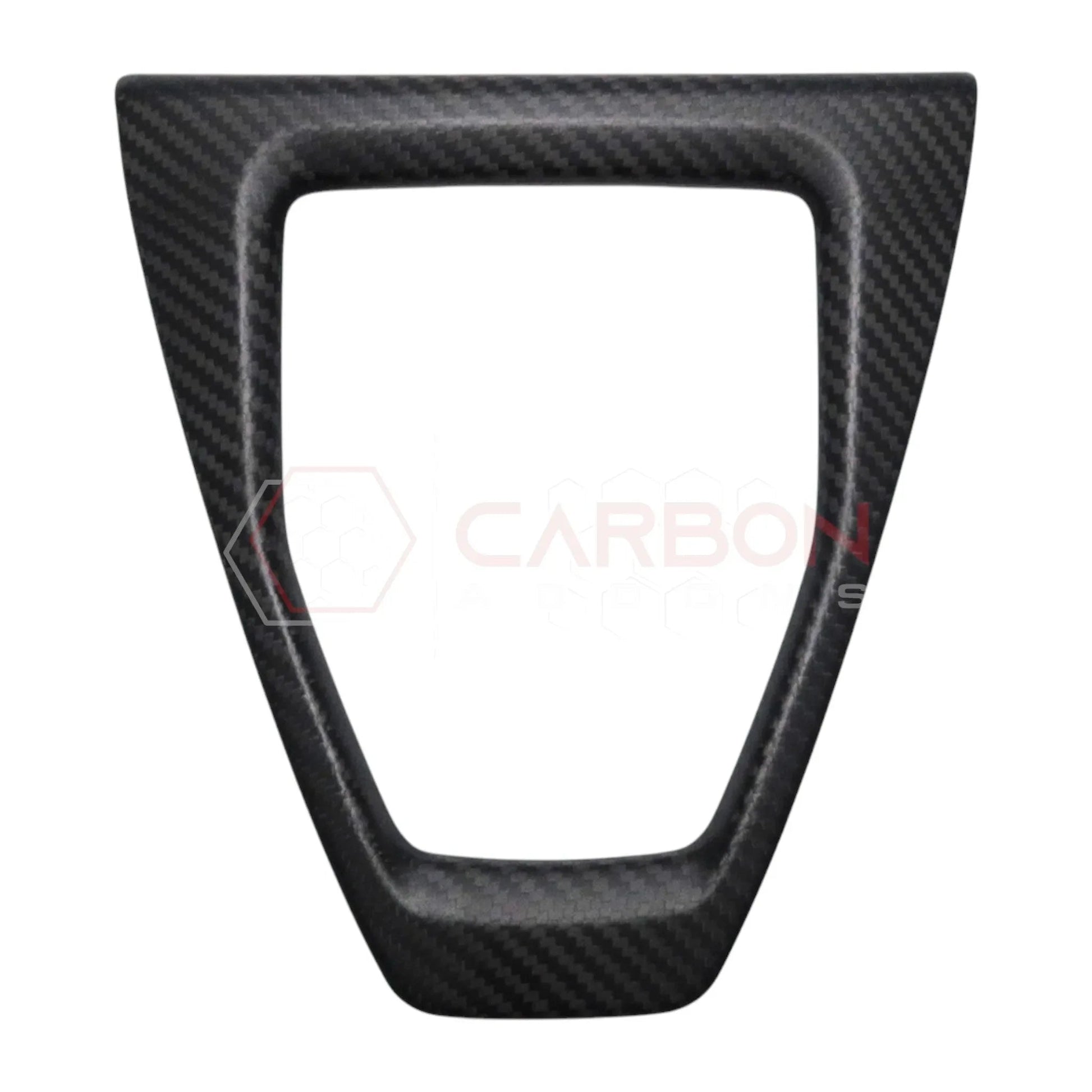Real Carbon Fiber Gear Shifter Trim Cover for 2024+ Ford Mustang