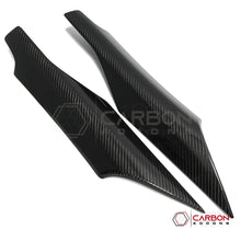 C8 Corvette Real Carbon Fiber Door Speaker Upper Trim Covers | Interior Upgrade (2020–2026)